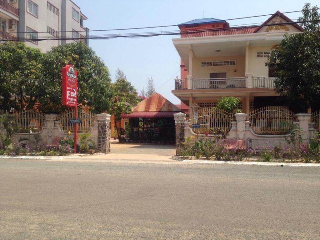 Ta Eng Guesthouse Kampot Esterno foto